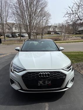 White 2024 Audi A3 Premium