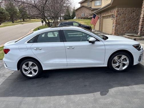 White 2024 Audi A3 Premium