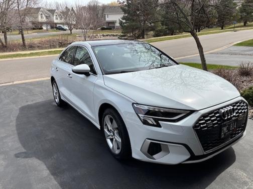 White 2024 Audi A3 Premium