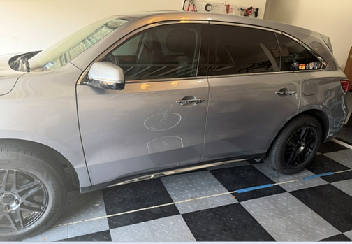 Silver 2017 Acura MDX 3.5L