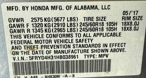 Silver 2017 Acura MDX 3.5L