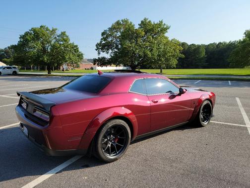 Red 2021 Dodge Challenger SRT Hellcat