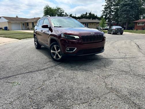 Red 2020 Jeep Cherokee Limited