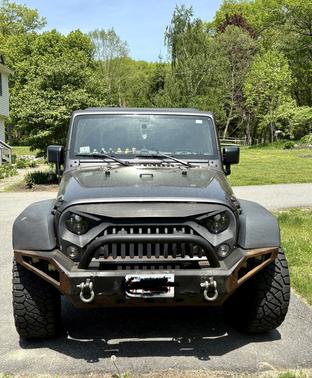 Gray 2016 Jeep Wrangler Willys Wheeler