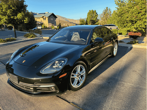 Black 2019 Porsche Panamera Panamera 4