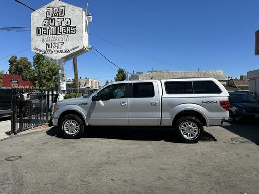 Silver 2010 Ford F-150 Lariat SuperCrew
