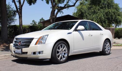 White 2008 Cadillac CTS Base