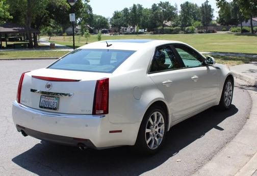 White 2008 Cadillac CTS Base