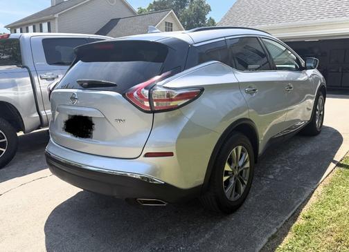 Silver 2017 Nissan Murano SV