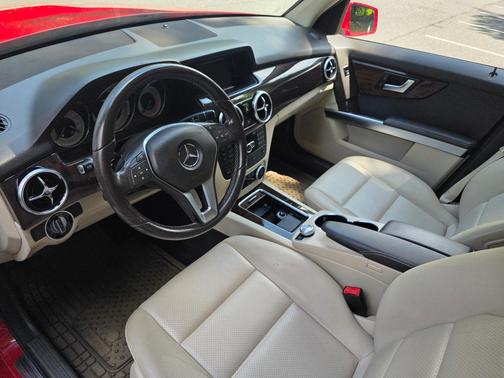 Red 2014 Mercedes-Benz GLK-Class GLK 350
