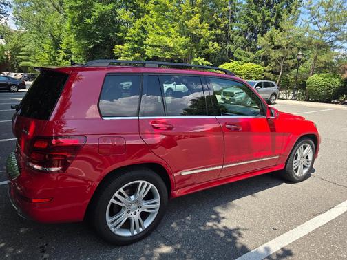 Red 2014 Mercedes-Benz GLK-Class GLK 350