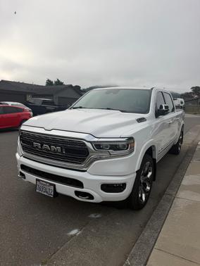 White 2020 RAM 1500 Limited