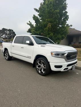 White 2020 RAM 1500 Limited
