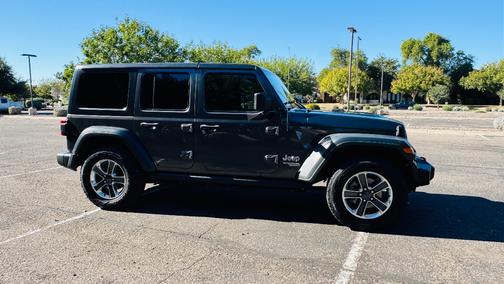 Gray 2018 Jeep Wrangler Unlimited Sport S