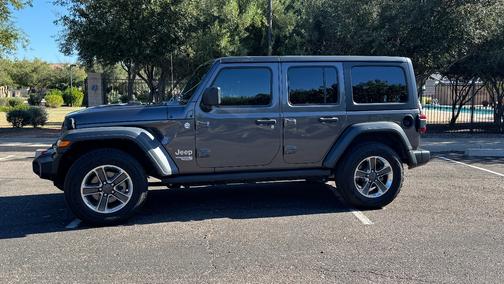 Gray 2018 Jeep Wrangler Unlimited Sport S