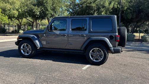 Gray 2018 Jeep Wrangler Unlimited Sport S