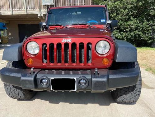 Red 2009 Jeep Wrangler X