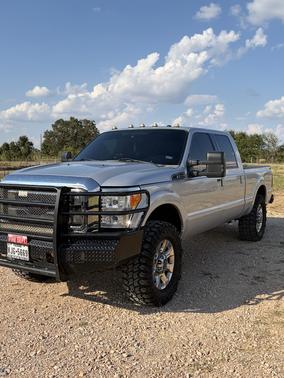 Silver 2012 Ford F-250 Lariat
