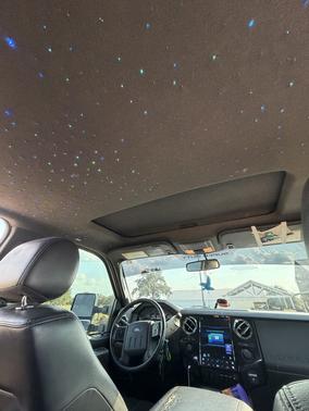 Silver 2012 Ford F-250 Lariat