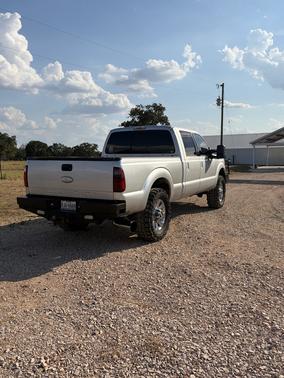 Silver 2012 Ford F-250 Lariat