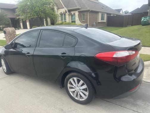Black 2015 Kia Forte LX