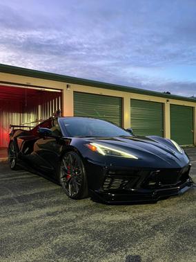 Black 2022 Chevrolet Corvette Stingray w/3LT