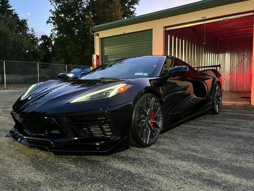 Black 2022 Chevrolet Corvette Stingray w/3LT