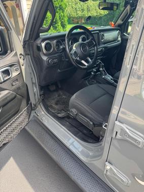 Gray 2021 Jeep Wrangler Unlimited Sahara