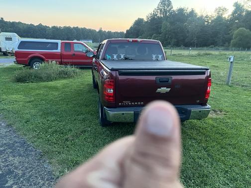 Purple 2008 Chevrolet Silverado 1500 LT1 Crew Cab