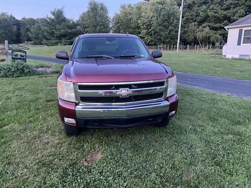 Purple 2008 Chevrolet Silverado 1500 LT1 Crew Cab