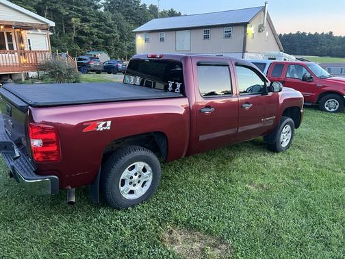 Purple 2008 Chevrolet Silverado 1500 LT1 Crew Cab