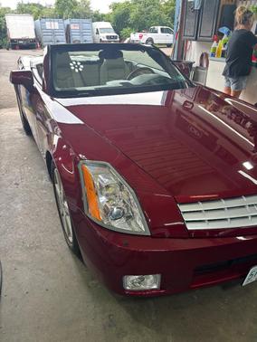 Red 2006 Cadillac XLR Base