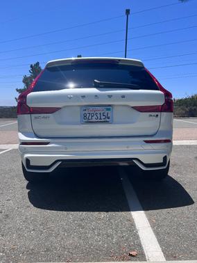White 2022 Volvo XC60 B6 R-Design