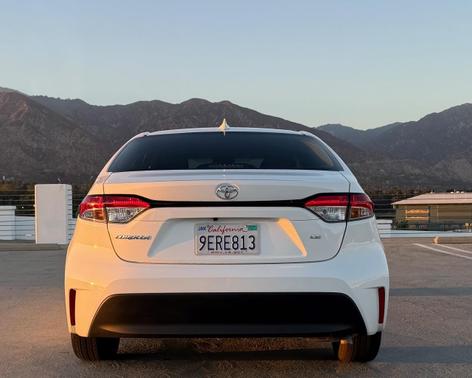 White 2023 Toyota Corolla LE