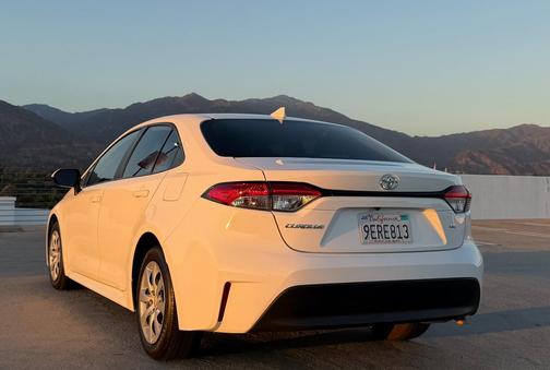 White 2023 Toyota Corolla LE
