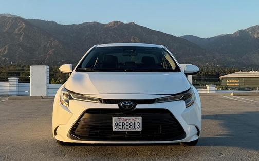 White 2023 Toyota Corolla LE