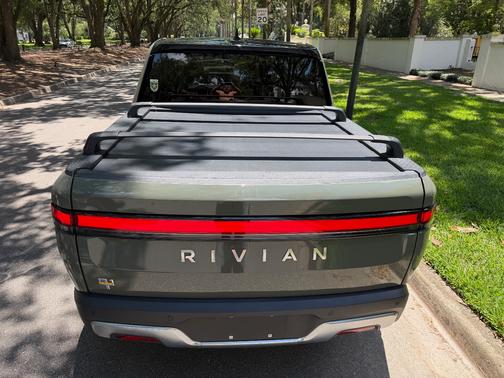 Green 2022 Rivian R1T Launch Edition