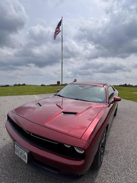 Red 2018 Dodge Challenger SXT