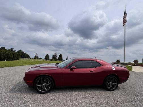 Red 2018 Dodge Challenger SXT