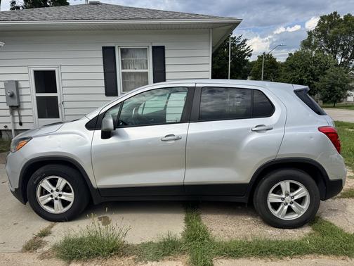 Silver 2020 Chevrolet Trax LS