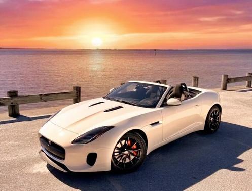 White 2018 Jaguar F-TYPE 296HP