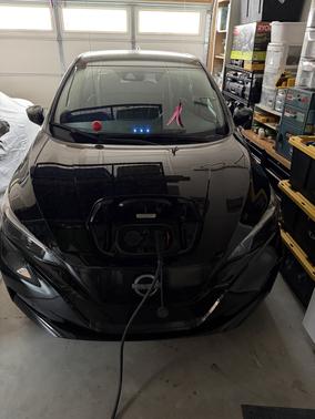 Black 2025 Nissan Leaf S
