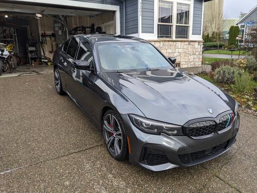 Gray 2022 BMW M340 i xDrive
