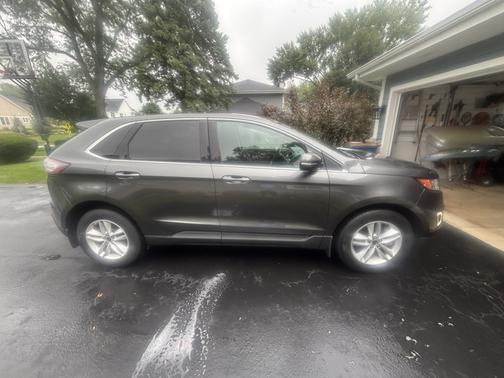 Gray 2017 Ford Edge SEL