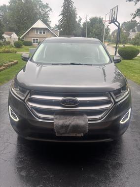 Gray 2017 Ford Edge SEL