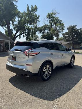 Gray 2015 Nissan Murano Platinum