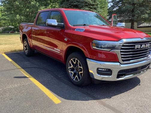 Red 2026 RAM 1500 Laramie
