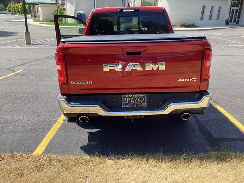 Red 2026 RAM 1500 Laramie