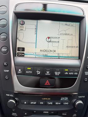 Black 2008 Lexus GS 350 Base