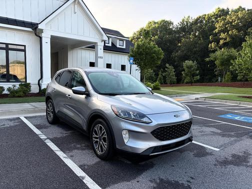 Silver 2022 Ford Escape SEL